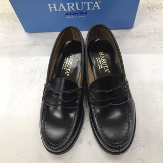 ハルタ(HARUTA)のハルタ　ローファー　4514 色ブラック　2E 日本製　24cm(ローファー/革靴)