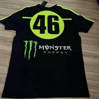 モンスターエナジー(Monster Energy)の新品●YAMAHA VR46 バレンティーノロッシ モンスターエナジー Tシャツ(Tシャツ/カットソー(半袖/袖なし))