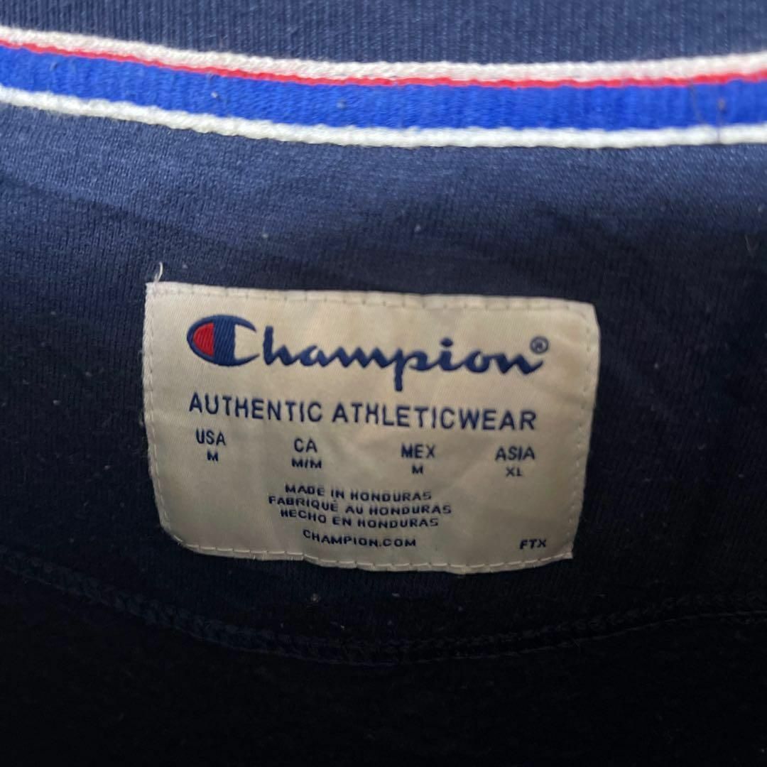 Champion(チャンピオン)のチャンピオン M ネイビー トレーナー メンズ 古着 90s 長袖 スウェット メンズのトップス(スウェット)の商品写真