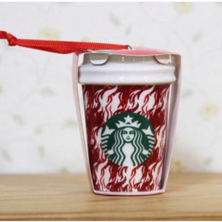 スターバックスコーヒー(Starbucks Coffee)の【北米 スターバックス　オーナメント 2018】ファイヤー(その他)