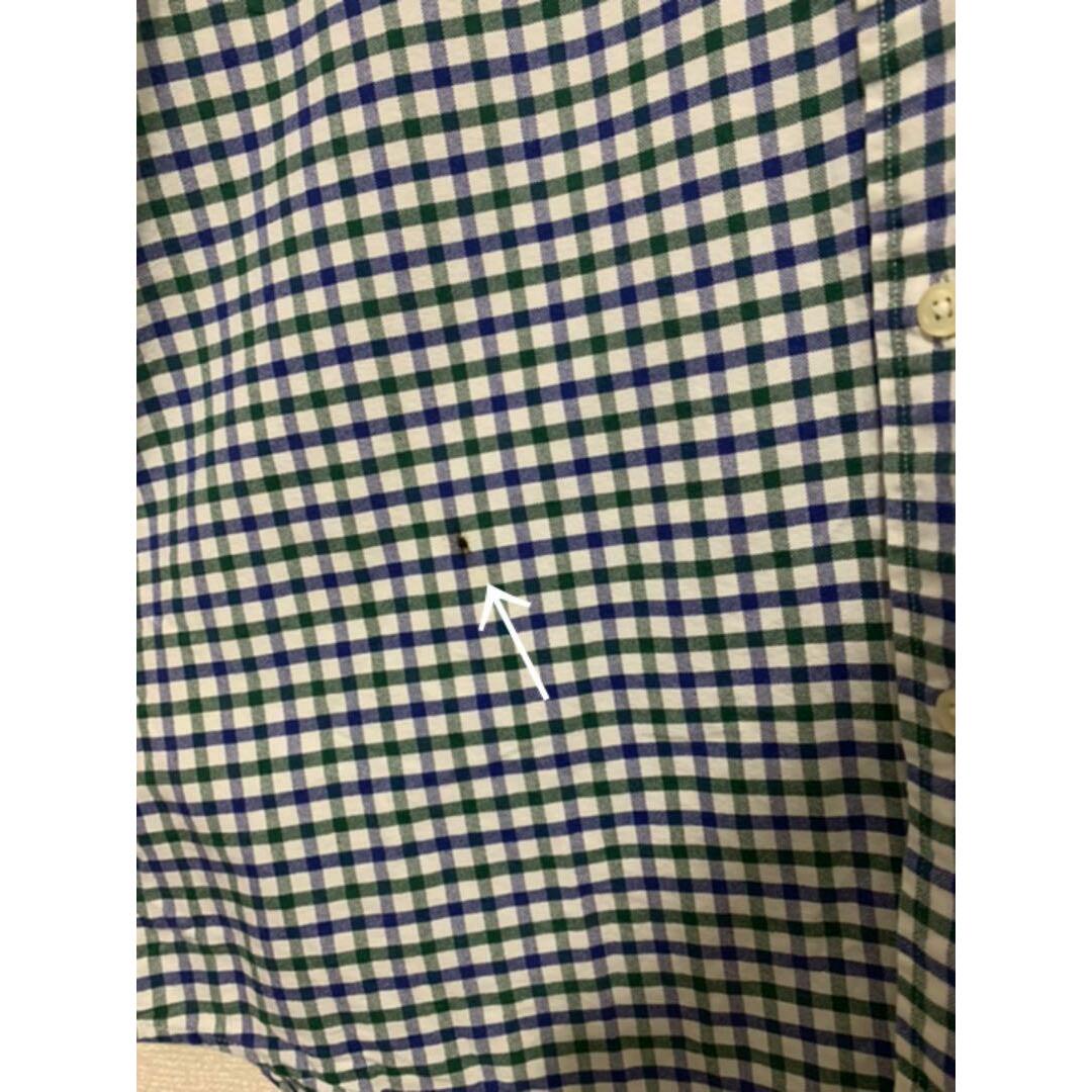 ラルフローレン　BDシャツ　ギンガムチェック　緑　青　半袖　シャツ　チェック　M メンズのトップス(シャツ)の商品写真