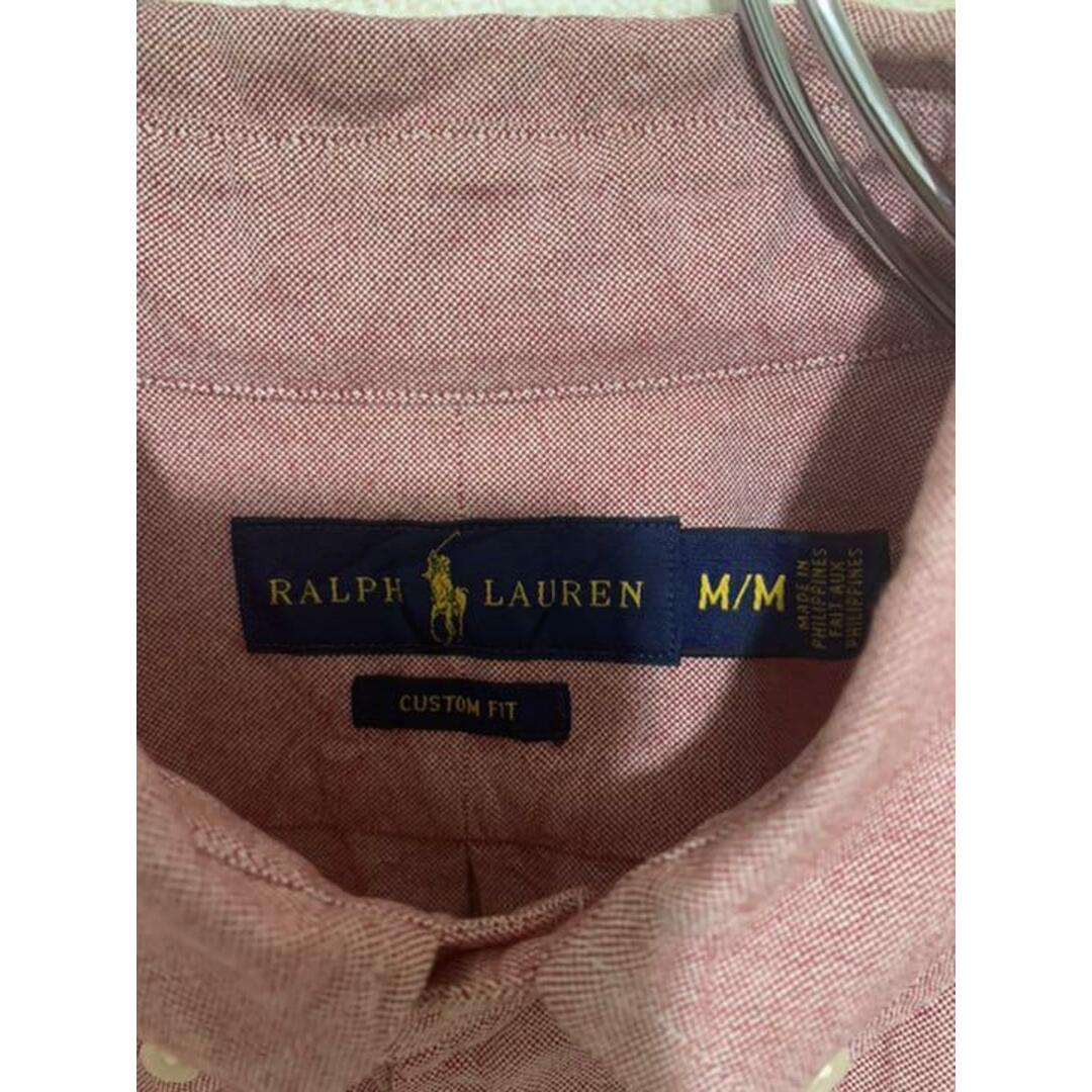 ラルフローレン　ラルフ　半袖シャツ　BDシャツ　ピンク　ラルフシャツ　M メンズのトップス(シャツ)の商品写真