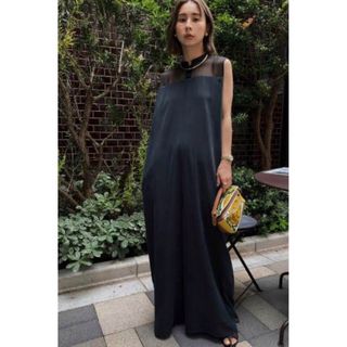 アメリヴィンテージ(Ameri VINTAGE)のAmeri vintage SHEER NECKBAND ALL IN ONE(オールインワン)