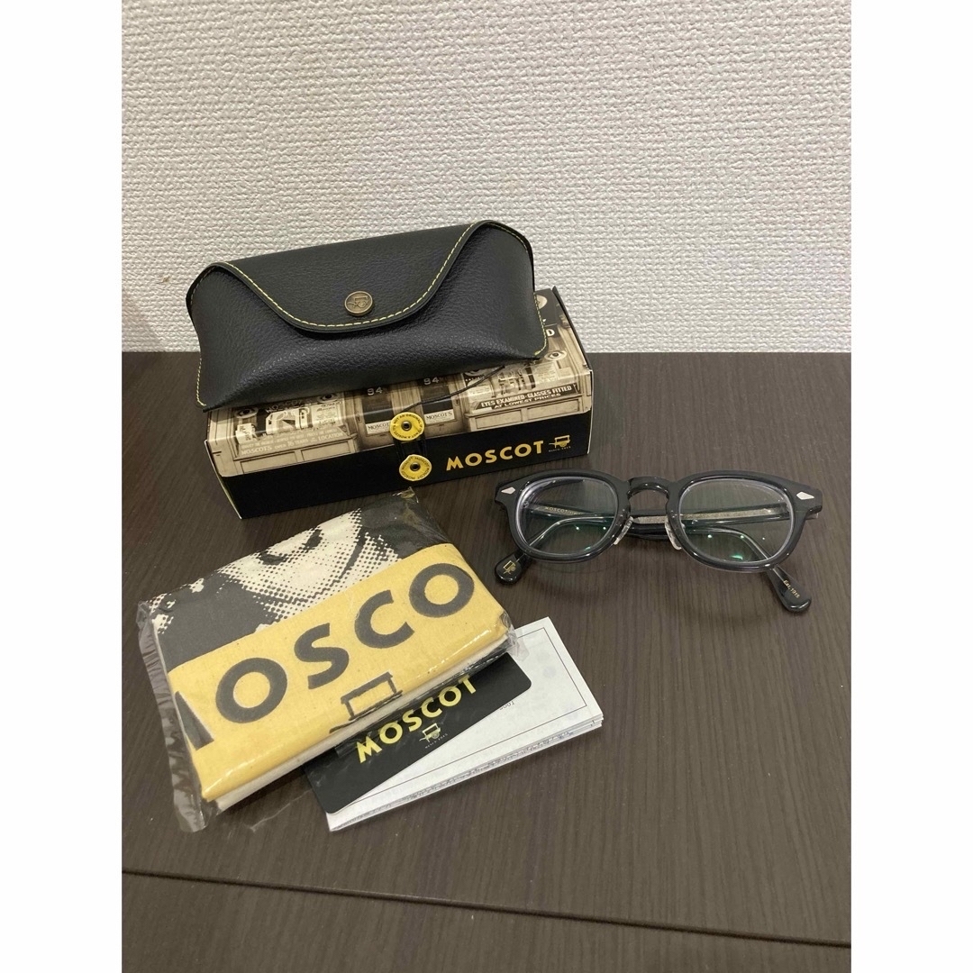 MOSCOT(モスコット)のMOSCOT  LEMTOSH  GREY  46  度ありレンズ装備 メンズのファッション小物(サングラス/メガネ)の商品写真