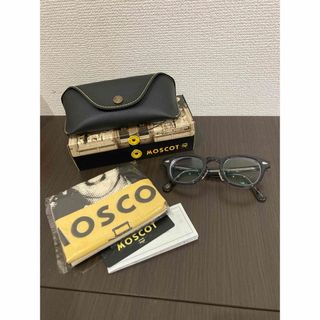 モスコット(MOSCOT)のMOSCOT  LEMTOSH  GREY  46  度ありレンズ装備(サングラス/メガネ)