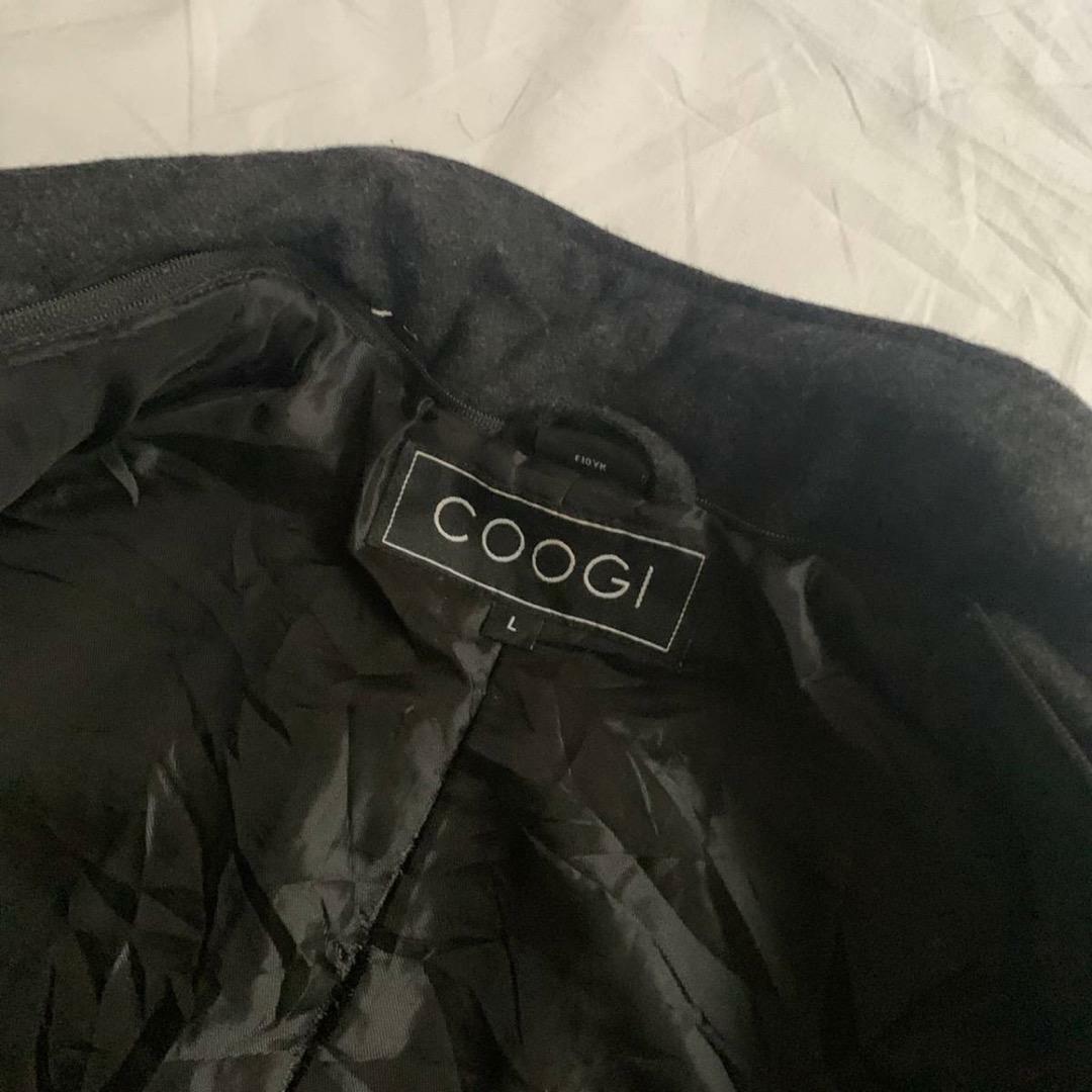 COOGI クージー　ウールジャケット　ウール　黒　ブラック　L メンズのジャケット/アウター(その他)の商品写真