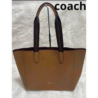 コーチ(COACH)の⭐️極美品⭐️coach f58660オールレザーブラウントートバッグ(トートバッグ)