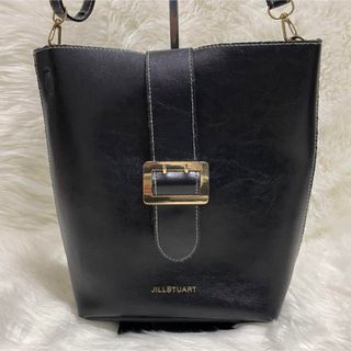 ⭐️レザー⭐️美品⭐️JILL STUART オールレザーショルダーバッグ金金具