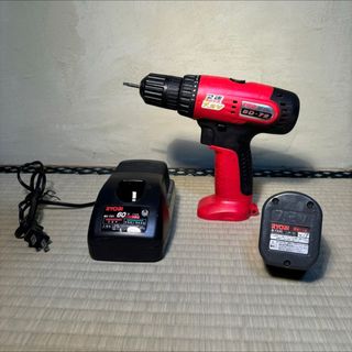 ジャンク品　RYOBI Cordless Driver Drill BD-72