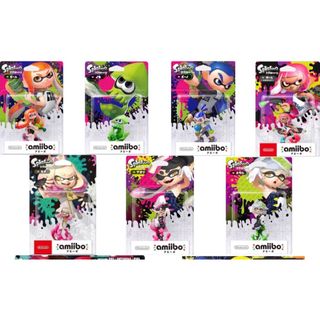 ニンテンドースイッチ(Nintendo Switch)のamiibo スプラトゥーン 7体セット(その他)