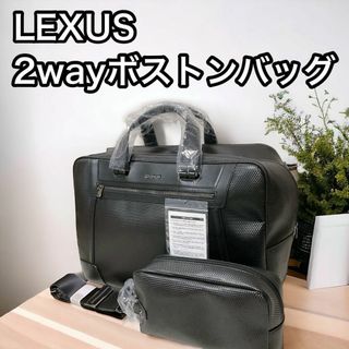 レクサス LEXUS ビジネスバッグ ブリーフケース 2way ボストンバッグ(ボストンバッグ)