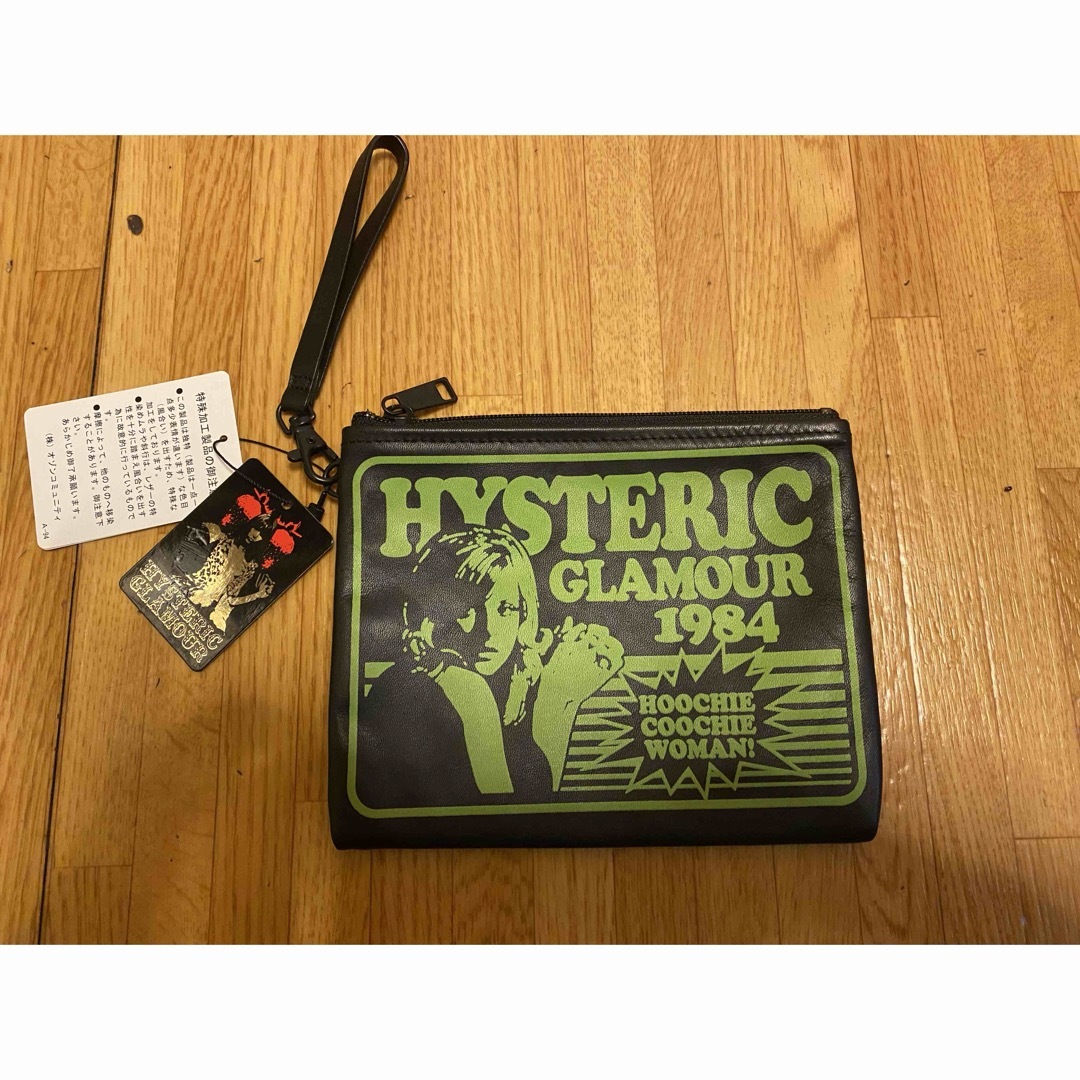 HYSTERIC GLAMOUR(ヒステリックグラマー)のヒステリックグラマーのポーチ 新品未使用品 レディースのファッション小物(ポーチ)の商品写真