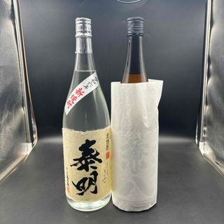 ヨツヤシュゾウ(四ツ谷酒造)の兼八/特上泰明　麦焼酎　1800×2本セット(焼酎)