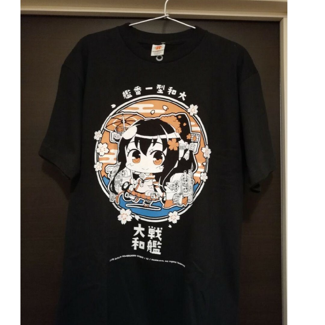 ミニッチュ 艦隊これくしょん -艦これ- Tシャツ 大和　Lサイズ メンズのトップス(Tシャツ/カットソー(半袖/袖なし))の商品写真