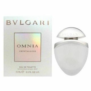 ブルガリ(BVLGARI)の未開封 ブルガリオムニアクリスタリン ジュエルチャーム15ml スプレー式 香水(香水(女性用))