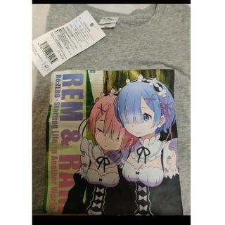 Re：ゼロから始める異世界生活　Tシャツ XL 　新品未使用タグ付き(Tシャツ/カットソー(半袖/袖なし))