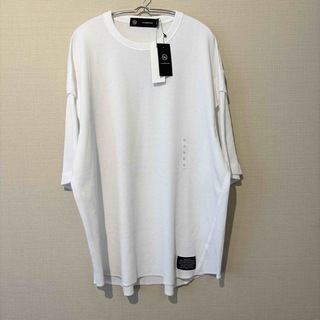ジーユー(GU)のドライワッフルT(5分袖) UNDERCOVER XL ホワイト(Tシャツ/カットソー(半袖/袖なし))