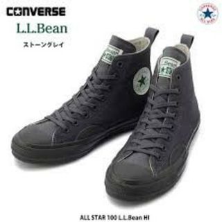 CONVERSE - converse  llbean ストーングレー　us9(27.5cm)