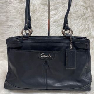 ⭐️美品⭐️coach19728 オールレザーショルダーバッグ黒(ショルダーバッグ)