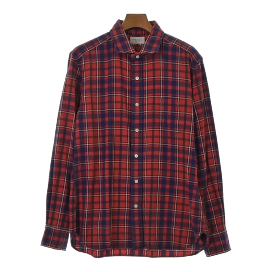 UNITED ARROWS(ユナイテッドアローズ)のUNITED ARROWS カジュアルシャツ XL 赤x紺(チェック) 【古着】【中古】 メンズのトップス(シャツ)の商品写真