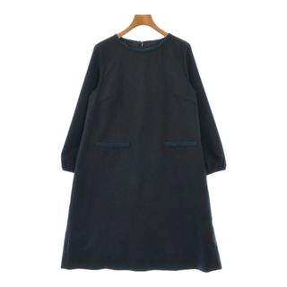 closet story UNITED ARROWS ワンピース F 紺 【古着】【中古】(ひざ丈ワンピース)