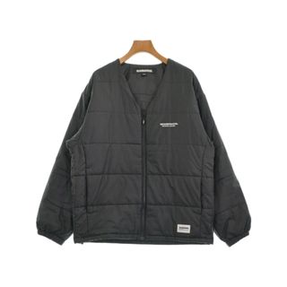 ネイバーフッド(NEIGHBORHOOD)のNEIGHBORHOOD ネイバーフッド ダウンジャケット/ダウンベスト M 黒 【古着】【中古】(ダウンジャケット)