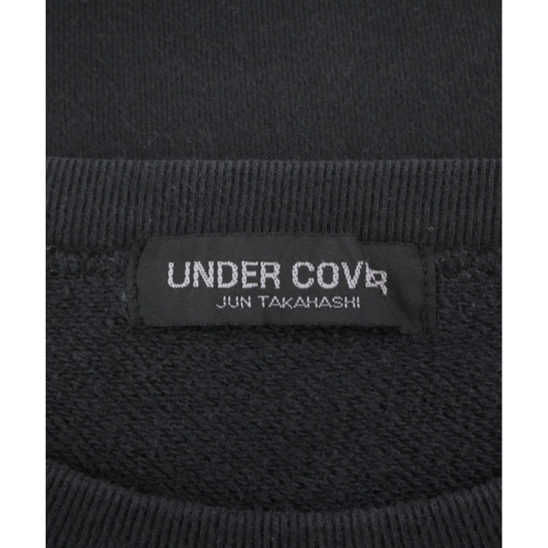 UNDERCOVER(アンダーカバー)のUNDER COVER アンダーカバー スウェット XL 黒 【古着】【中古】 メンズのトップス(スウェット)の商品写真