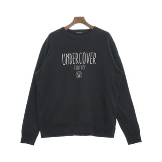 アンダーカバー(UNDERCOVER)のUNDER COVER アンダーカバー スウェット XL 黒 【古着】【中古】(スウェット)