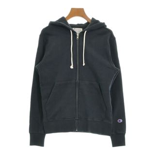 チャンピオン(Champion)のCHAMPION チャンピオン パーカー S 紺 【古着】【中古】(パーカー)