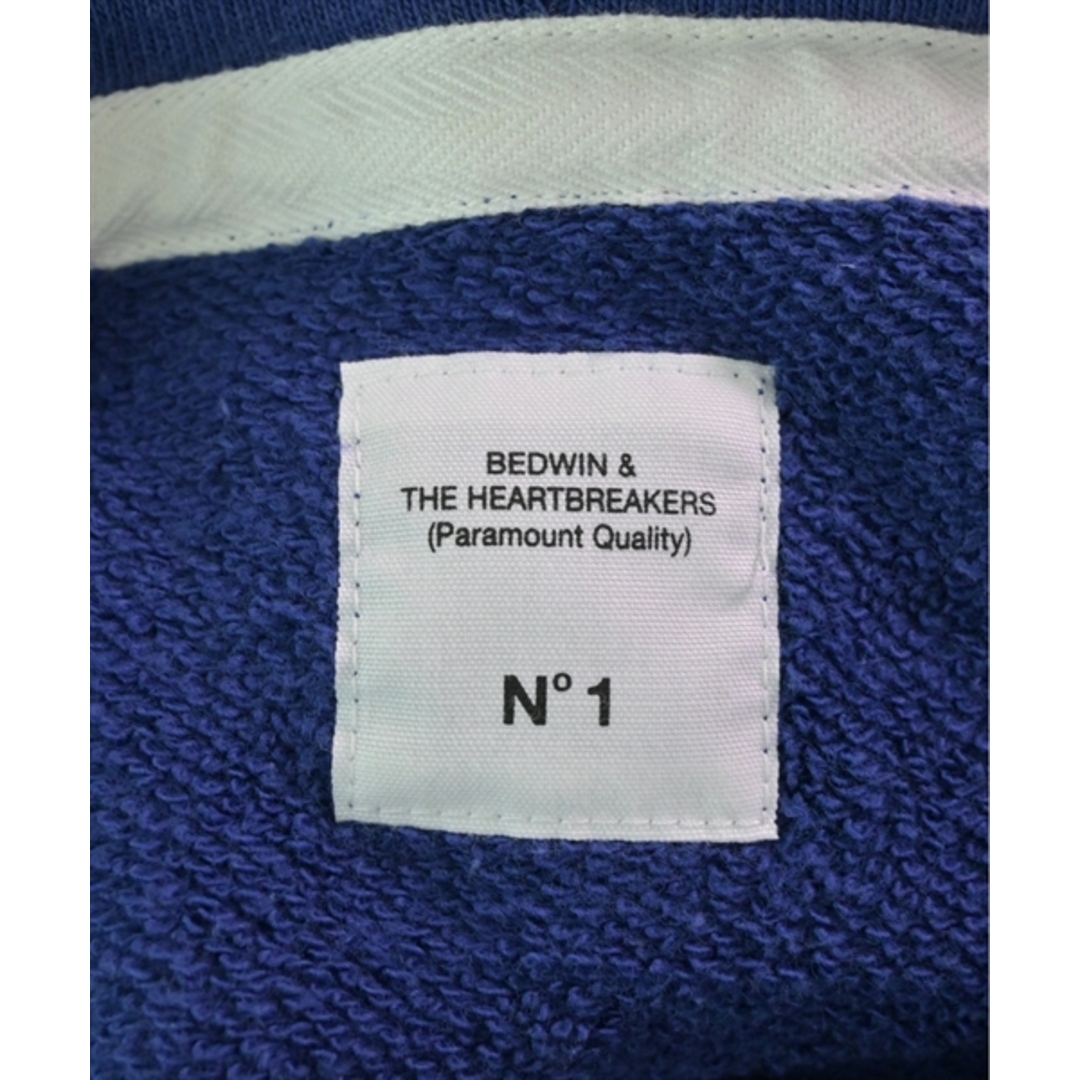 BEDWIN & THE HEARTBREAKERS(ベドウィンアンドザハートブレイカーズ)のBEDWIN &THE HEARTBREAKERS パーカー 1(S位) 青 【古着】【中古】 メンズのトップス(パーカー)の商品写真