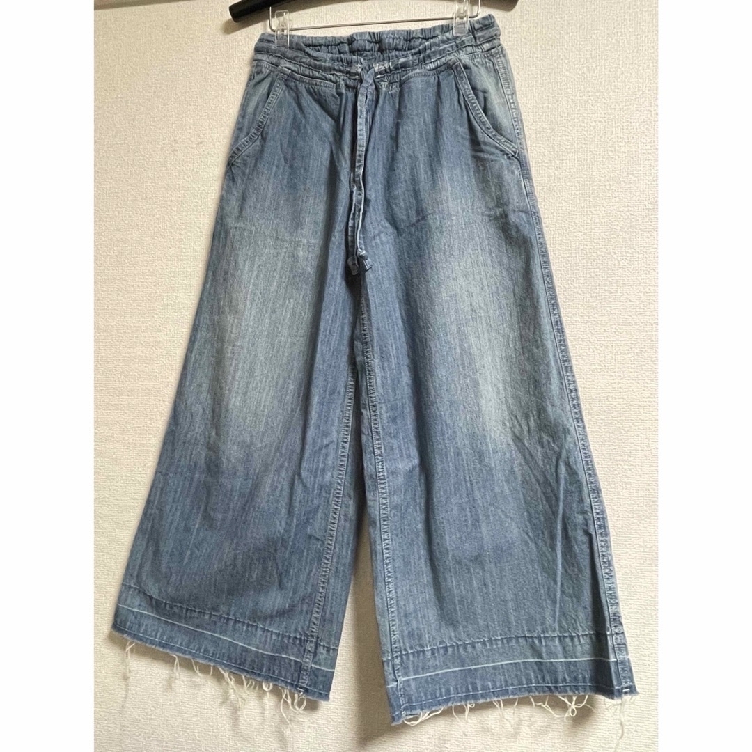 goa(ゴア)のgoa ゴア vintage denim ワイド フレア パンツ デニム y2k レディースのパンツ(デニム/ジーンズ)の商品写真