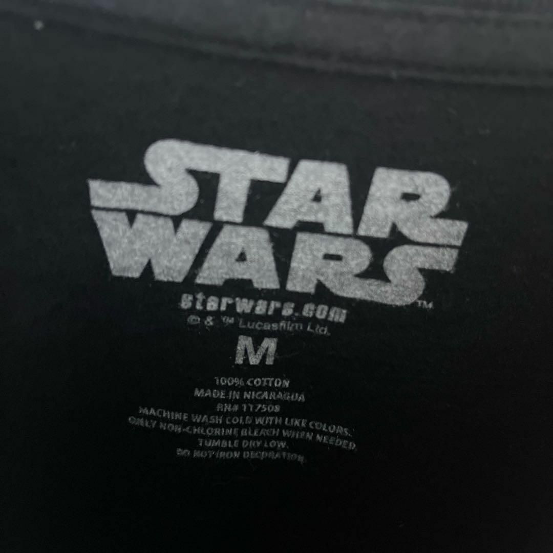 映画 M スターウォーズ ブラック メンズ プリント USA古着 半袖 Tシャツ メンズのトップス(Tシャツ/カットソー(半袖/袖なし))の商品写真