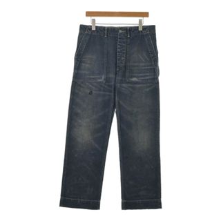 ダブルアールエル(RRL)のRRL ダブルアールエル デニムパンツ 32(L位) インディゴ(デニム) 【古着】【中古】(デニム/ジーンズ)