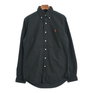 ポロラルフローレン(POLO RALPH LAUREN)のPolo Ralph Lauren ポロラルフローレン カジュアルシャツ S 黒 【古着】【中古】(シャツ/ブラウス(長袖/七分))