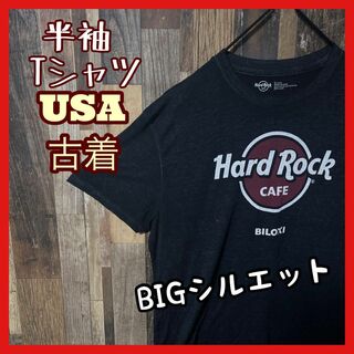 XL オーバーサイズ ハードロックカフェ グレー メンズ ブラック Tシャツ(Tシャツ/カットソー(半袖/袖なし))