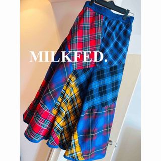 MILKFED.チェックのスカート