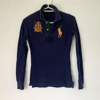 ポロラルフローレン(POLO RALPH LAUREN)のラルフローレン ポロシャツ　背番号 ネイビー ポニー(ポロシャツ)