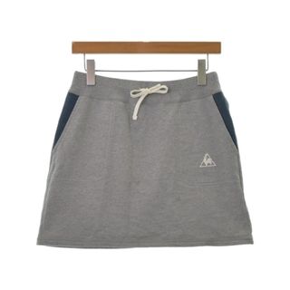 ルコックスポルティフ(le coq sportif)のle coq sportif ルコックスポルティフ ミニスカート M グレー 【古着】【中古】(ミニスカート)