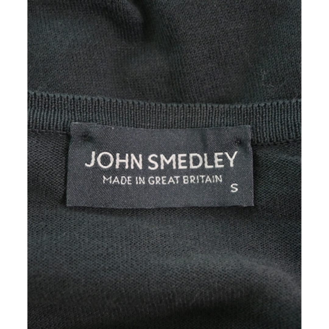 JOHN SMEDLEY(ジョンスメドレー)のJOHN SMEDLEY ジョンスメドレー カーディガン S 黒 【古着】【中古】 レディースのトップス(カーディガン)の商品写真