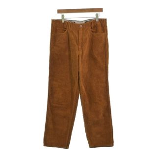 ウエストオーバーオールズ(WESTOVERALLS)のWESTOVERALLS パンツ（その他） 35(XL位) 茶 【古着】【中古】(その他)