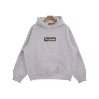 シュプリーム(Supreme)のSupreme シュプリーム パーカー M グレー 【古着】【中古】(パーカー)