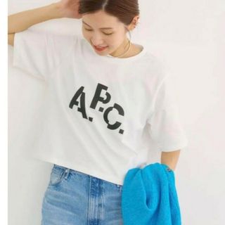 IENA - イエナ♡A.P.C.別注 DECALEプリント Tシャツ