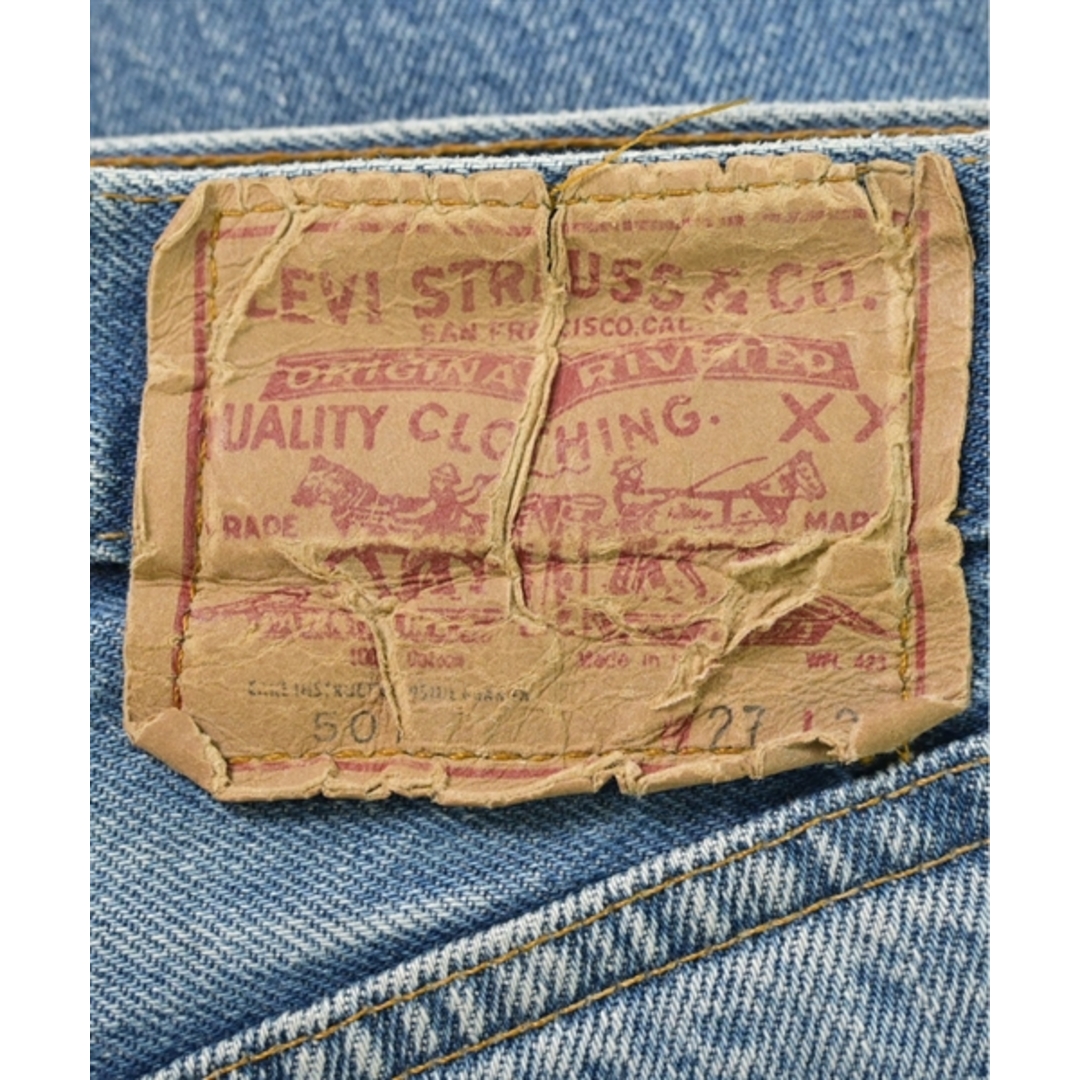 Levi's(リーバイス)のLEVI'S リーバイス デニムパンツ 27(XS位) 青(デニム) 【古着】【中古】 レディースのパンツ(デニム/ジーンズ)の商品写真