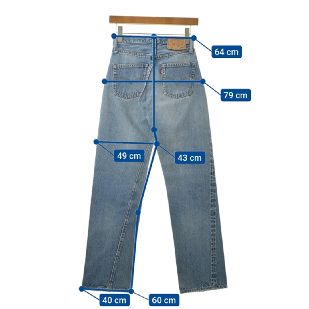 Levi's(リーバイス)のLEVI'S リーバイス デニムパンツ 27(XS位) 青(デニム) 【古着】【中古】 レディースのパンツ(デニム/ジーンズ)の商品写真