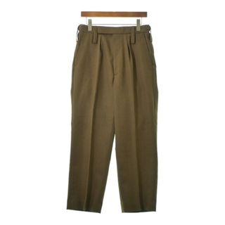 ミリタリー(MILITARY)のMILITARY ミリタリー スラックス 84(M位) 茶系 【古着】【中古】(スラックス)