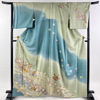 訪問着 身丈164.5cm 裄丈67.5cm 正絹 秀品 【中古】