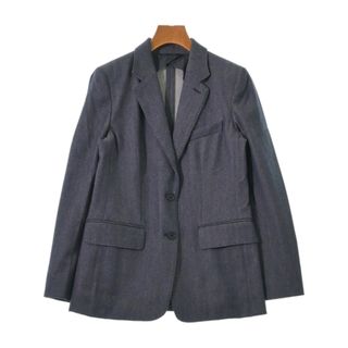 マックスマーラ(Max Mara)のMax Mara マックスマーラ カジュアルジャケット 36(XS位) 紺 【古着】【中古】(テーラードジャケット)