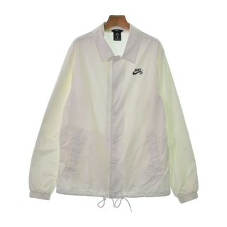 ナイキ(NIKE)のNIKE ナイキ ブルゾン M 白 【古着】【中古】(その他)