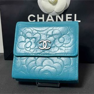 シャネル(CHANEL)の★CHANEL カメリア Wホック ウォレット(財布)