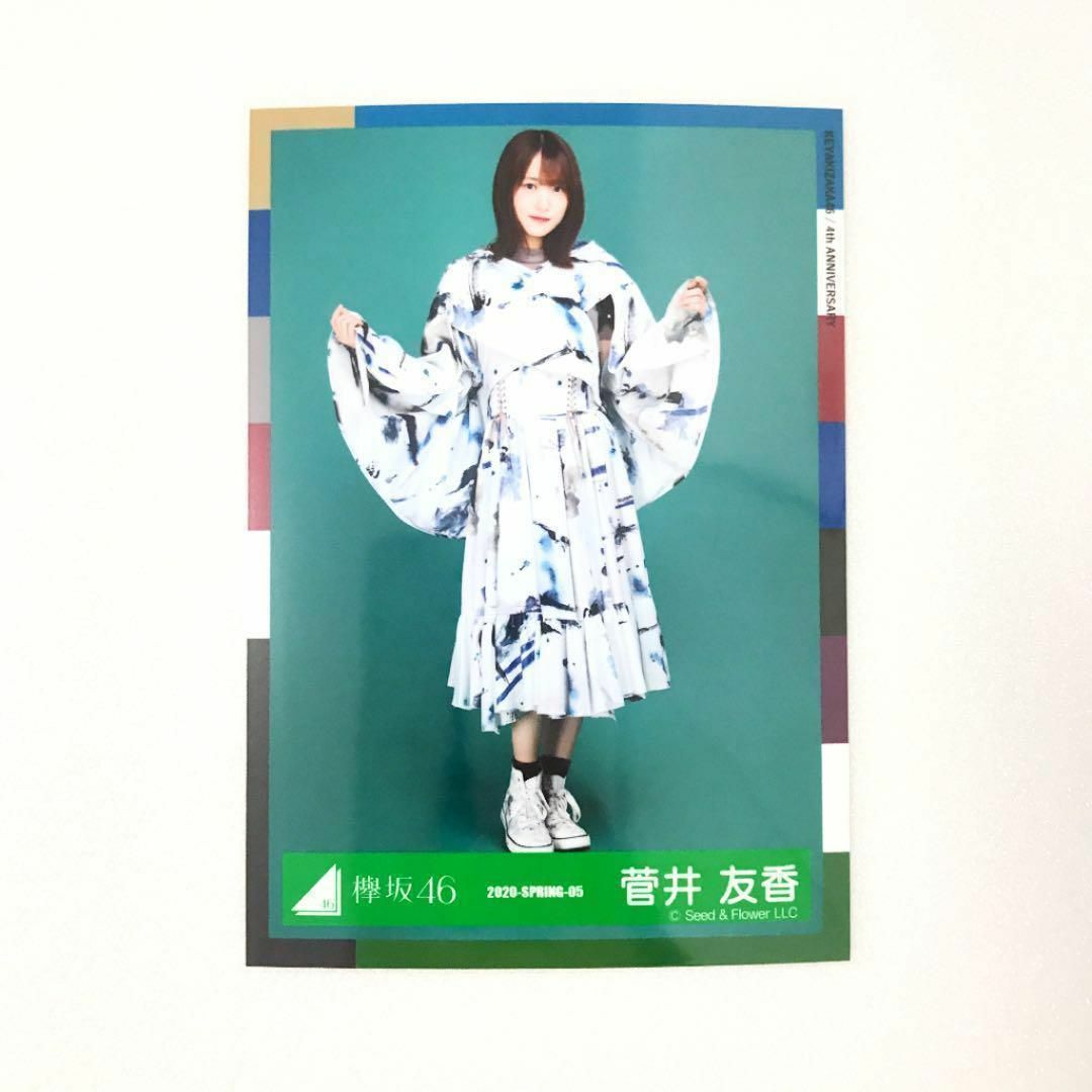 欅坂46 菅井友香 2019 マーブルハーネス 衣装 生写真 ヒキ エンタメ/ホビーのタレントグッズ(アイドルグッズ)の商品写真